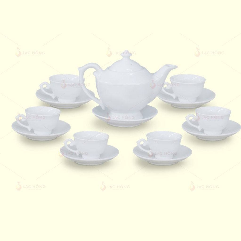 Bộ Trà Thần Đèn Trắng