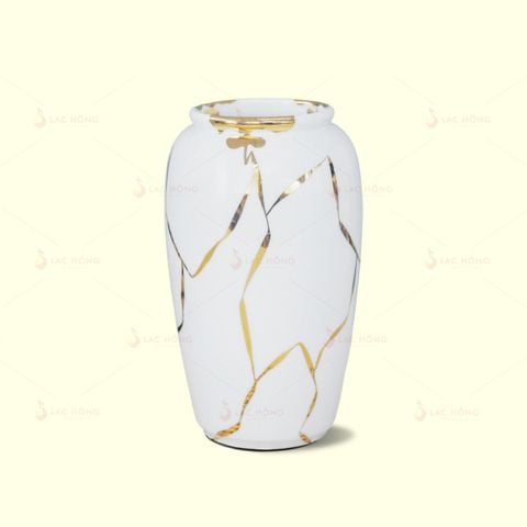  Lọ Hoa Kim Sứ Hòa Tâm Kẻ Vàng 