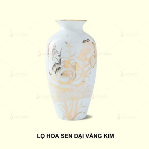  Lọ Hoa Sen Đại Vàng Kim 