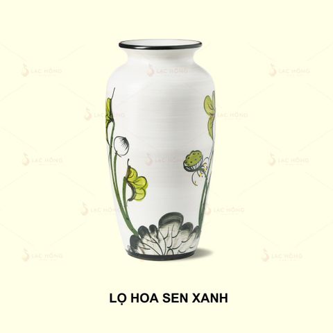  Lọ Hoa Sen Xanh 