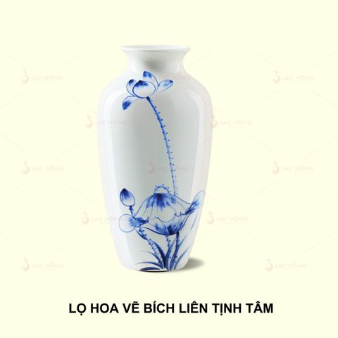  Lọ Hoa Vẽ Bích Liên Tịnh Tâm 