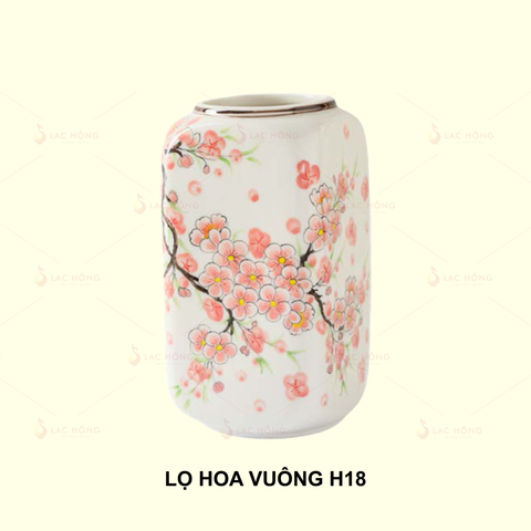  Lọ Hoa Vuồn Đào Hồng 