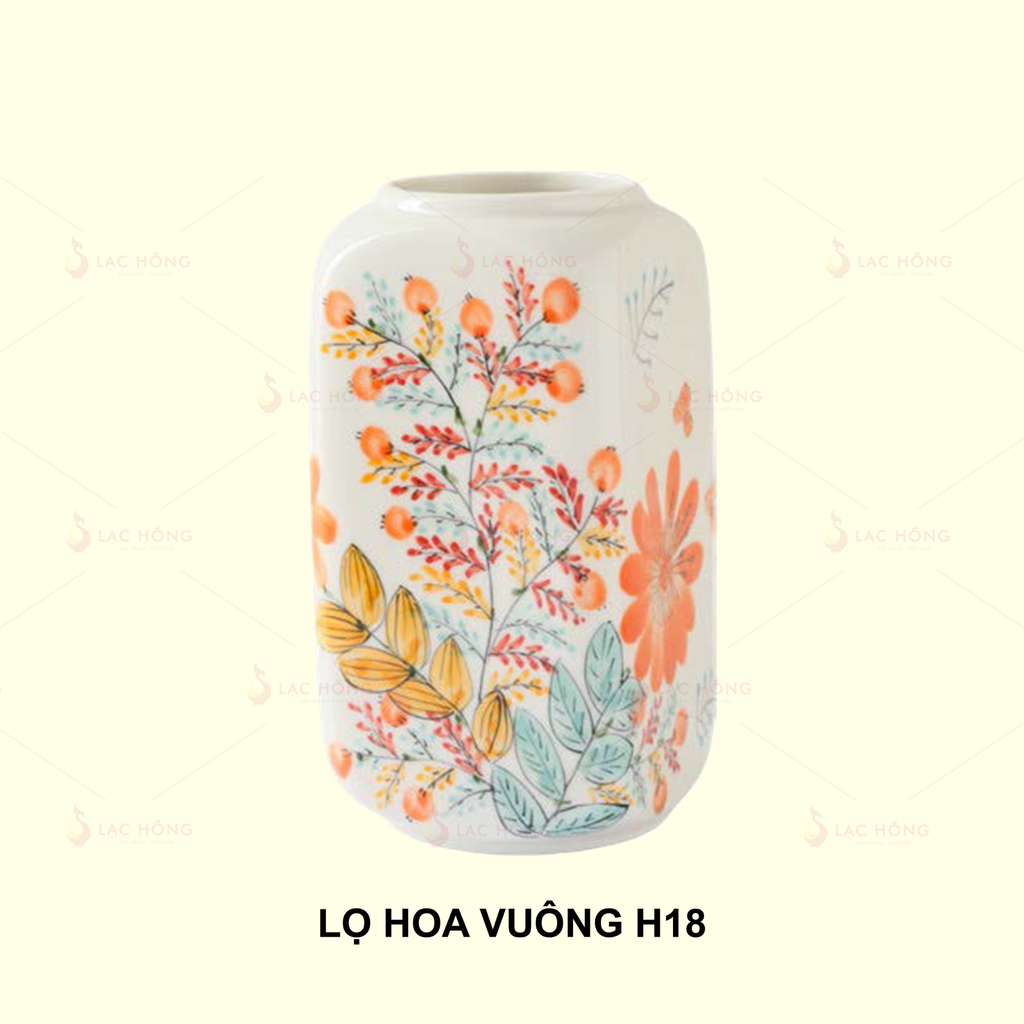 Lọ Hoa Vuông Hương Xuân