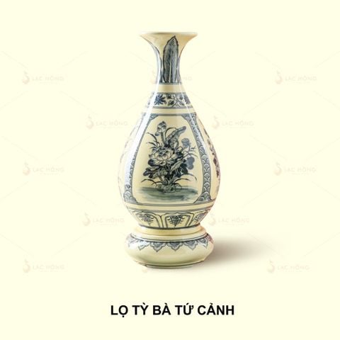  Lọ Tỳ Bà Tứ Cảnh 