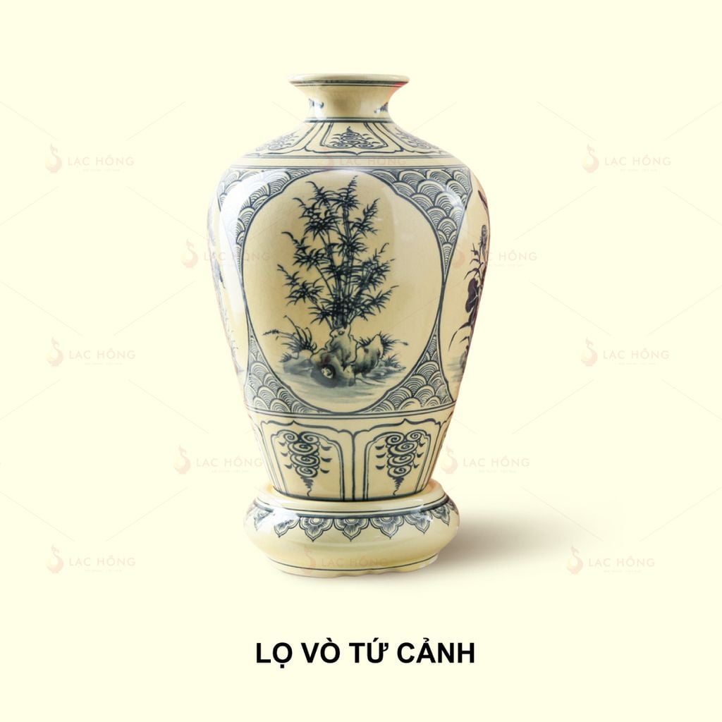 Lọ Vò Tứ Cảnh