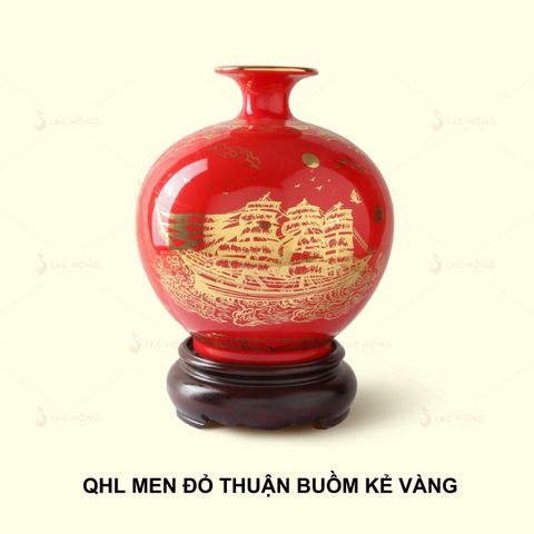  Quả Hút Lộc Men Đỏ Thuận Buồm Xuôi Gió Kẻ Vàng 