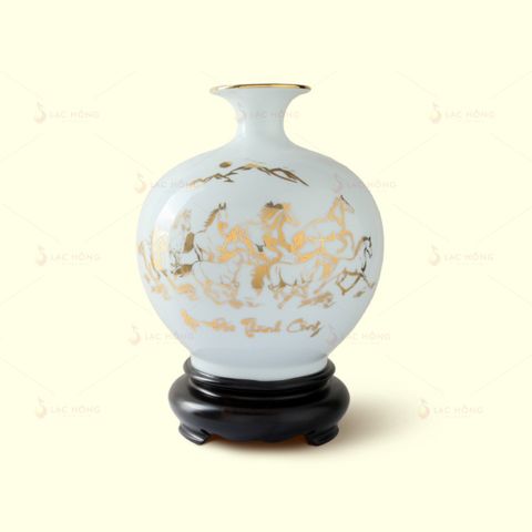  Quả Hút Lộc Men Trắng Mã Đáo Thành Công Kẻ Vàng 