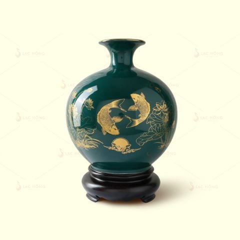  Quả Hút Lộc Men Xanh Cổ Vịt Sen Chép Bình An Kẻ Vàng 