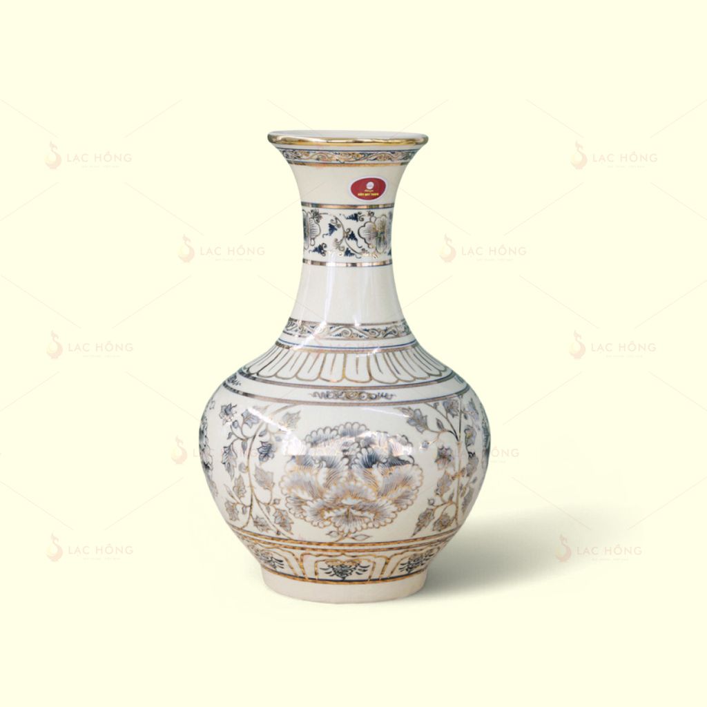 Tỏi Bình Hoa Dây Vẽ Vàng