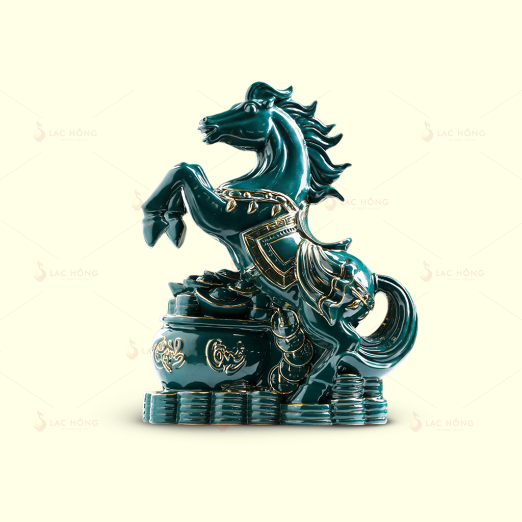Tượng Ngựa Lục Mã Cát Tường