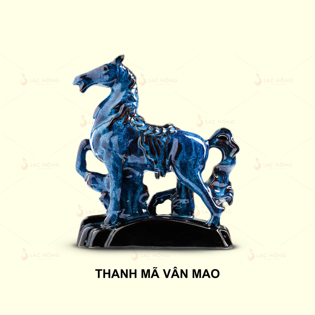 Tượng Ngựa Thanh Mã Vân Mao