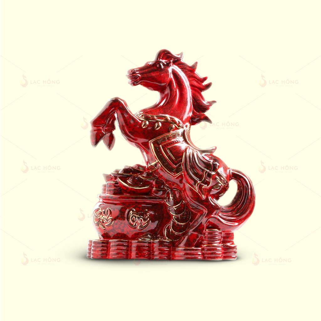 Tượng Ngựa Xích Mã Tài Lộc