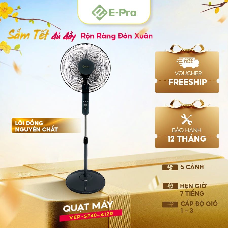  Quạt máy đứng E-pro VEP-SF40-A12R 