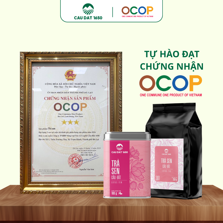 [Chuyên Dùng Cho Pha Chế] Trà Sen Cầu Đất 101 Túi 500g
