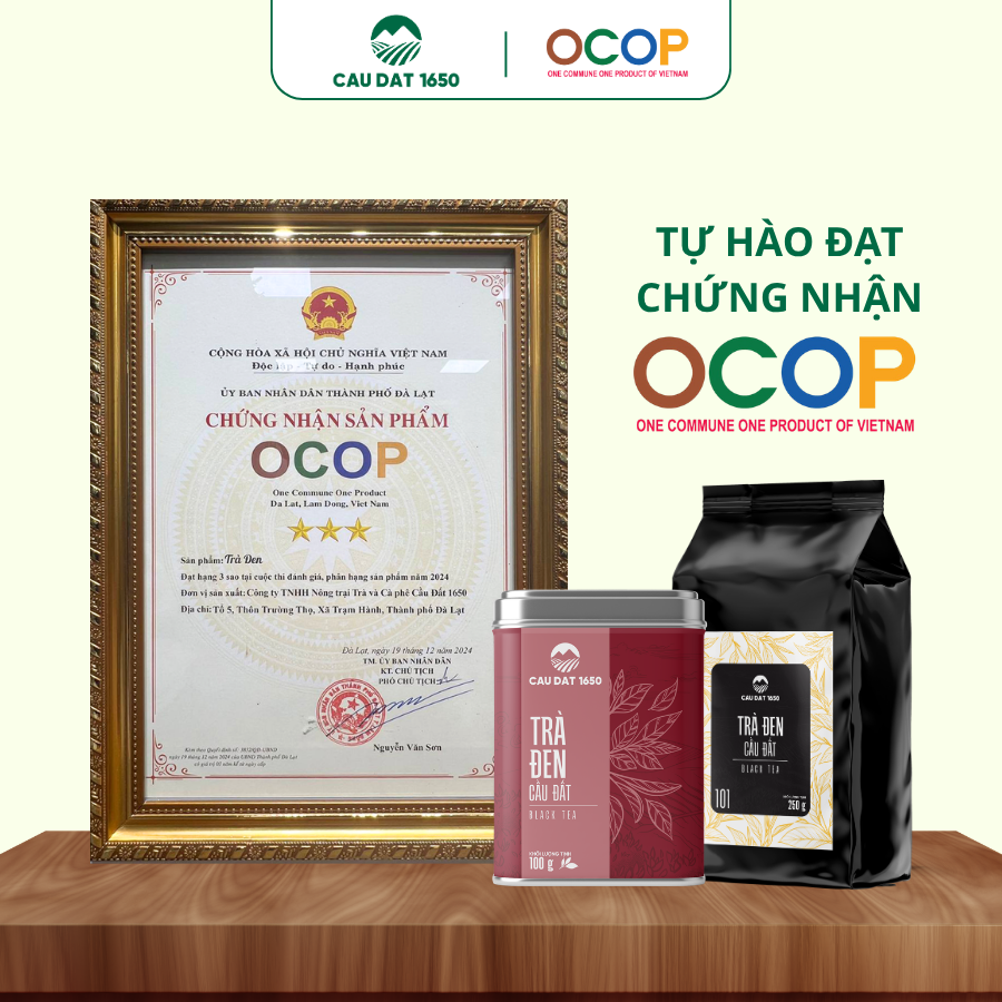 [Chuyên Dùng Cho Pha Chế] Trà Đen Cầu Đất Túi 250g