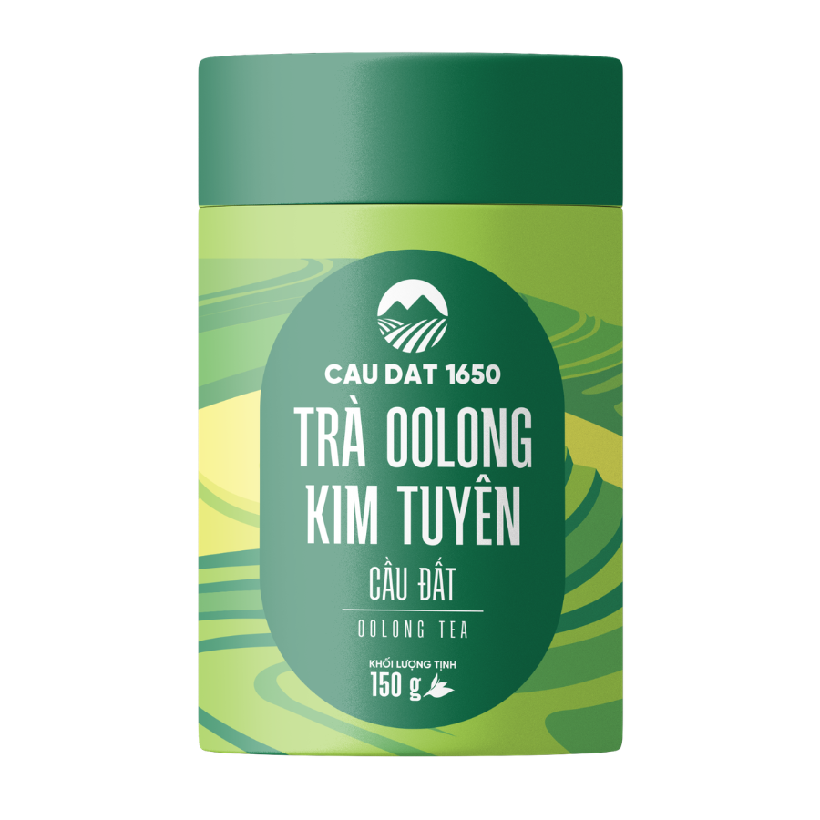 Trà Oolong Kim Tuyên Cầu Đất 1650 Đặc Biệt - Hộp 150g