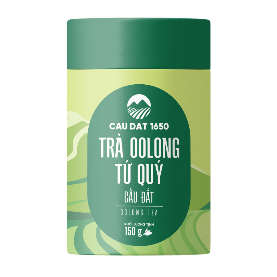 Trà Oolong Tứ Quý Cầu Đất 1650 Đặc Biệt - Hộp 150g