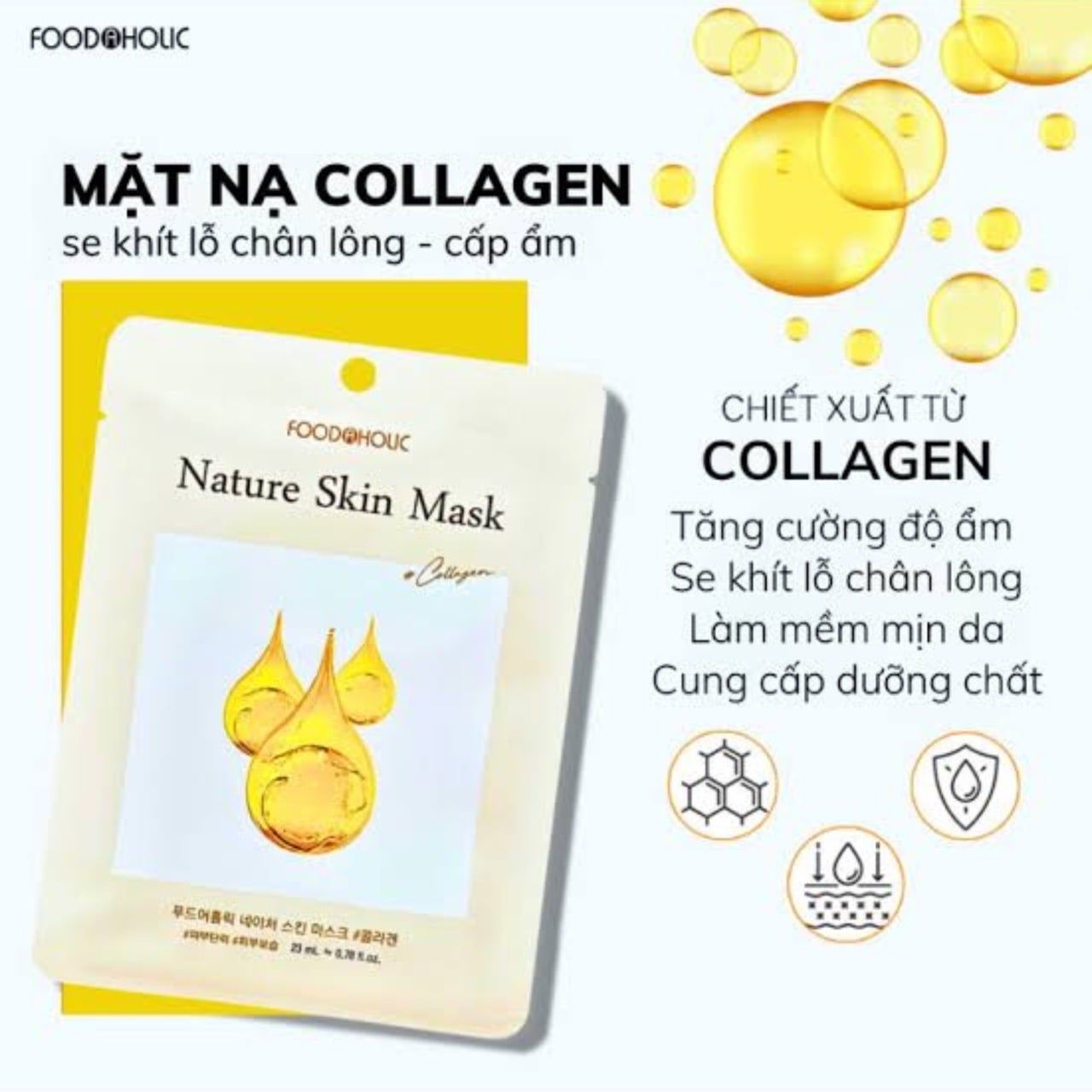  MẶT NẠ FOODHOLIC COLLAGEN 