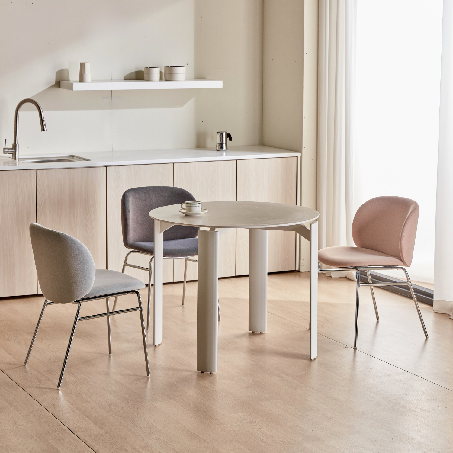 BÀN ĂN TRÒN SPRITZ CERAMIC NHẬP KHẨU (2 CHỖ / 4 CHỖ)