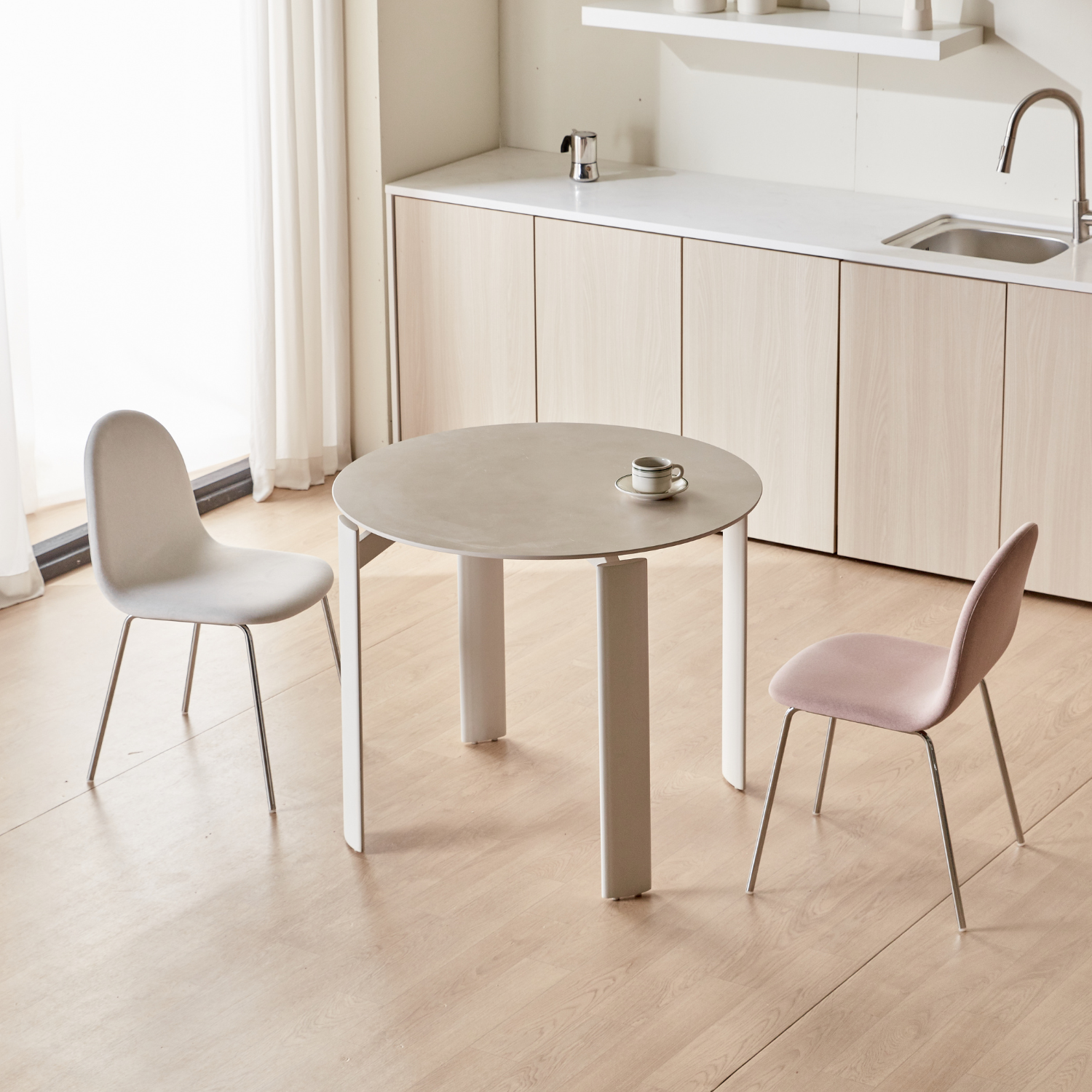 BÀN ĂN TRÒN SPRITZ CERAMIC NHẬP KHẨU (2 CHỖ / 4 CHỖ)