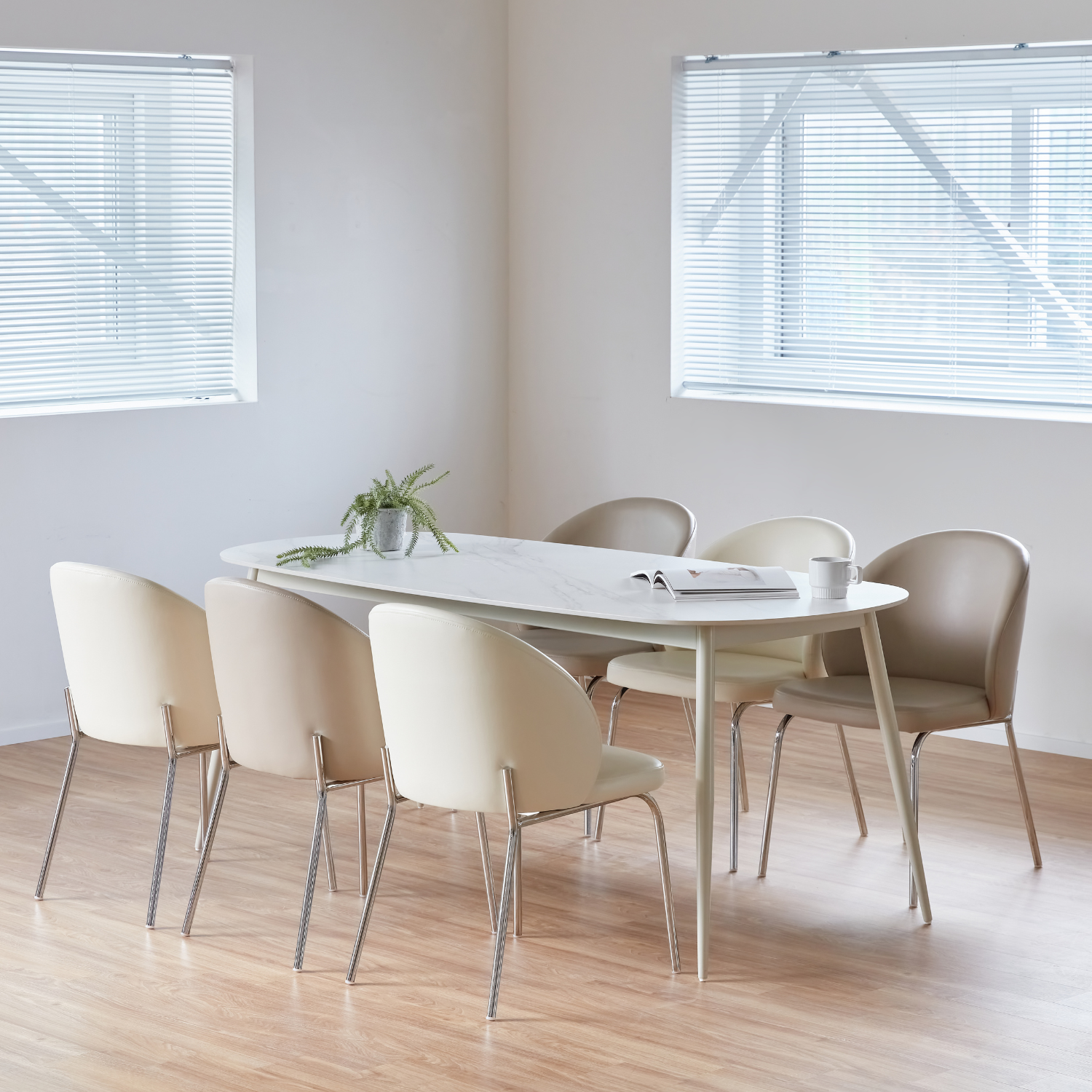 BÀN ĂN M12T CERAMIC NHẬP KHẨU (4 CHỖ / 6 CHỖ)