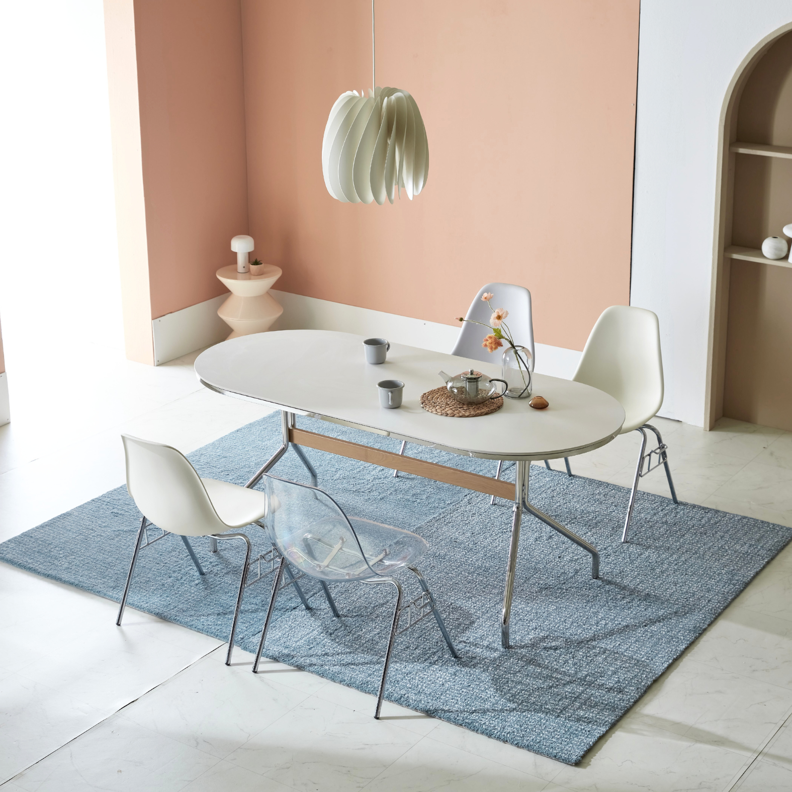 BÀN ĂN MORGEN CERAMIC NHẬP KHẨU (4 CHỖ / 6 CHỖ)