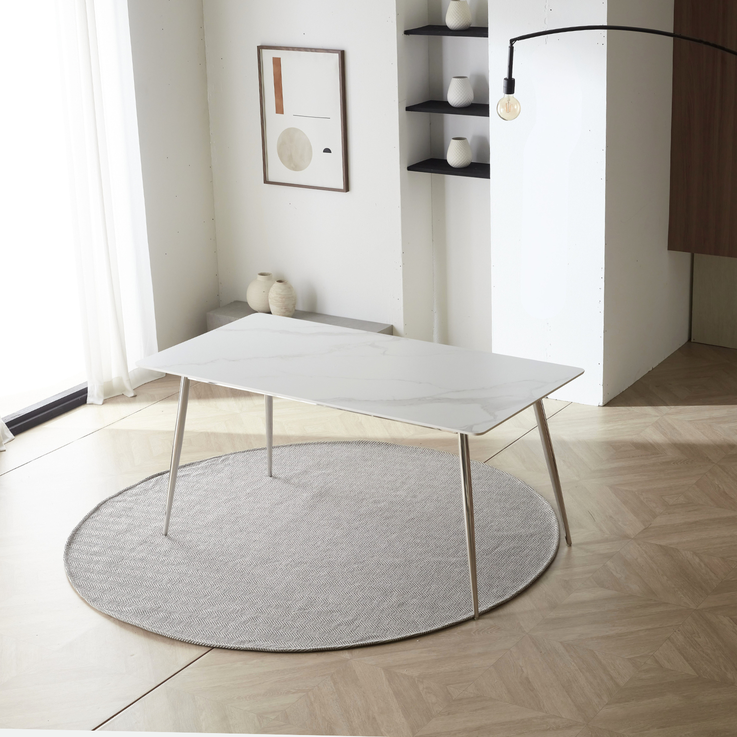 BÀN ĂN M12T CERAMIC NHẬP KHẨU (4 CHỖ / 6 CHỖ)