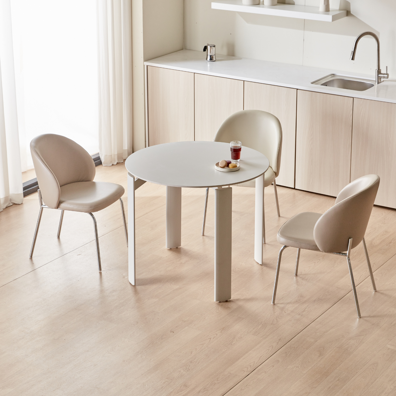 BÀN ĂN TRÒN SPRITZ CERAMIC NHẬP KHẨU (2 CHỖ / 4 CHỖ)