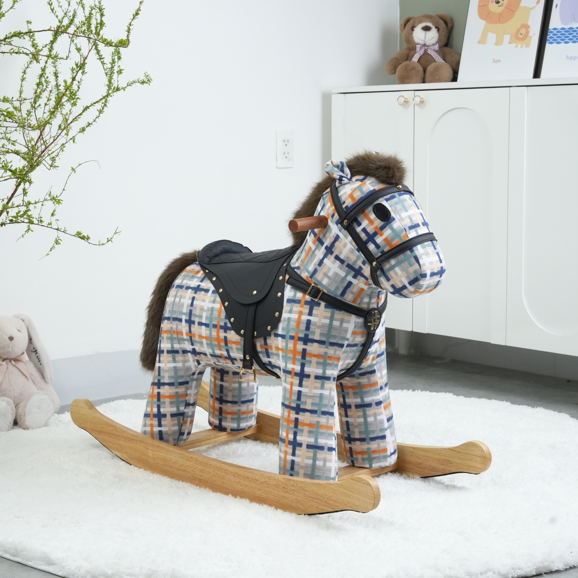 GHẾ HÌNH THÚ BẬP BÊNH SWINGING HORSE