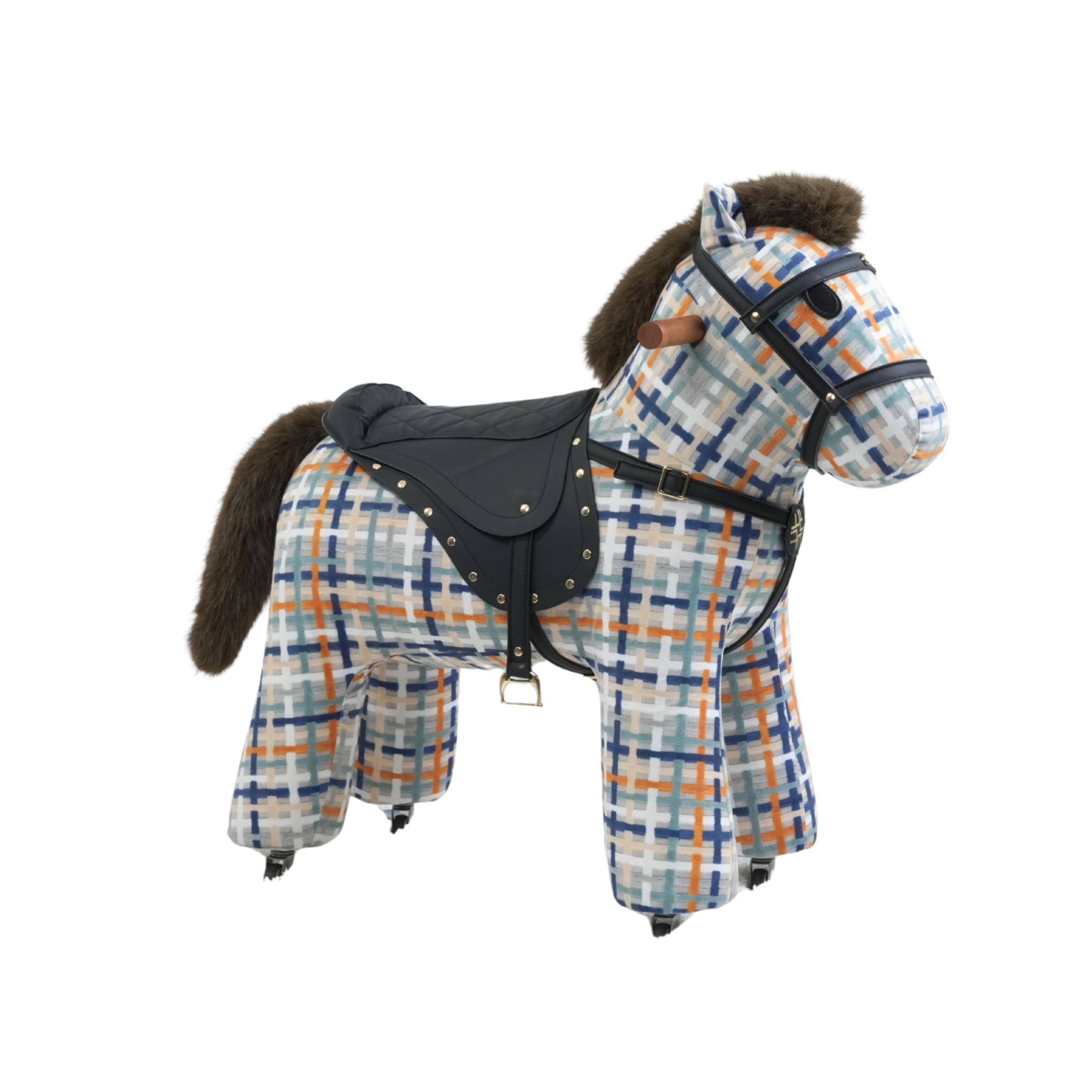 GHẾ HÌNH THÚ BÁNH XE PULLEY HORSE