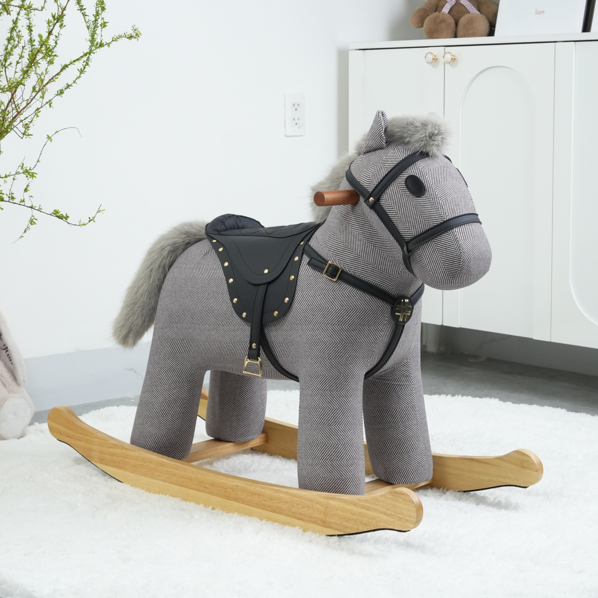 GHẾ HÌNH THÚ BẬP BÊNH SWINGING HORSE