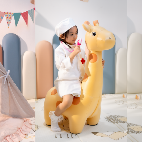 GHẾ HÌNH THÚ HƯƠU CAO CỔ BABY