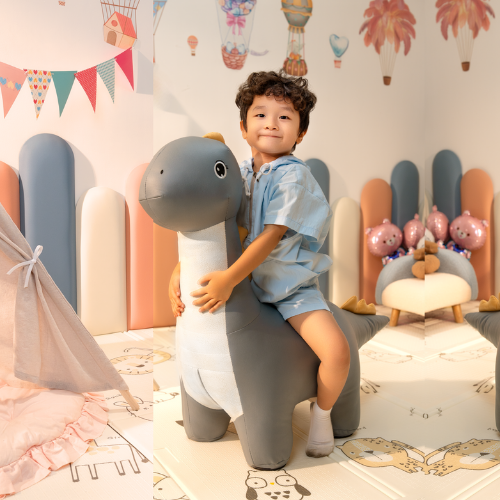 GHẾ HÌNH THÚ CƯNG KHỦNG LONG BABY