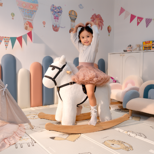 GHẾ HÌNH THÚ BẬP BÊNH SWINGING HORSE