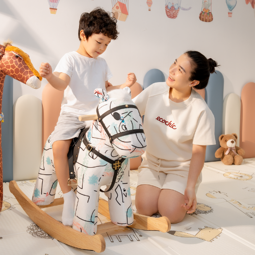 GHẾ HÌNH THÚ BẬP BÊNH SWINGING HORSE