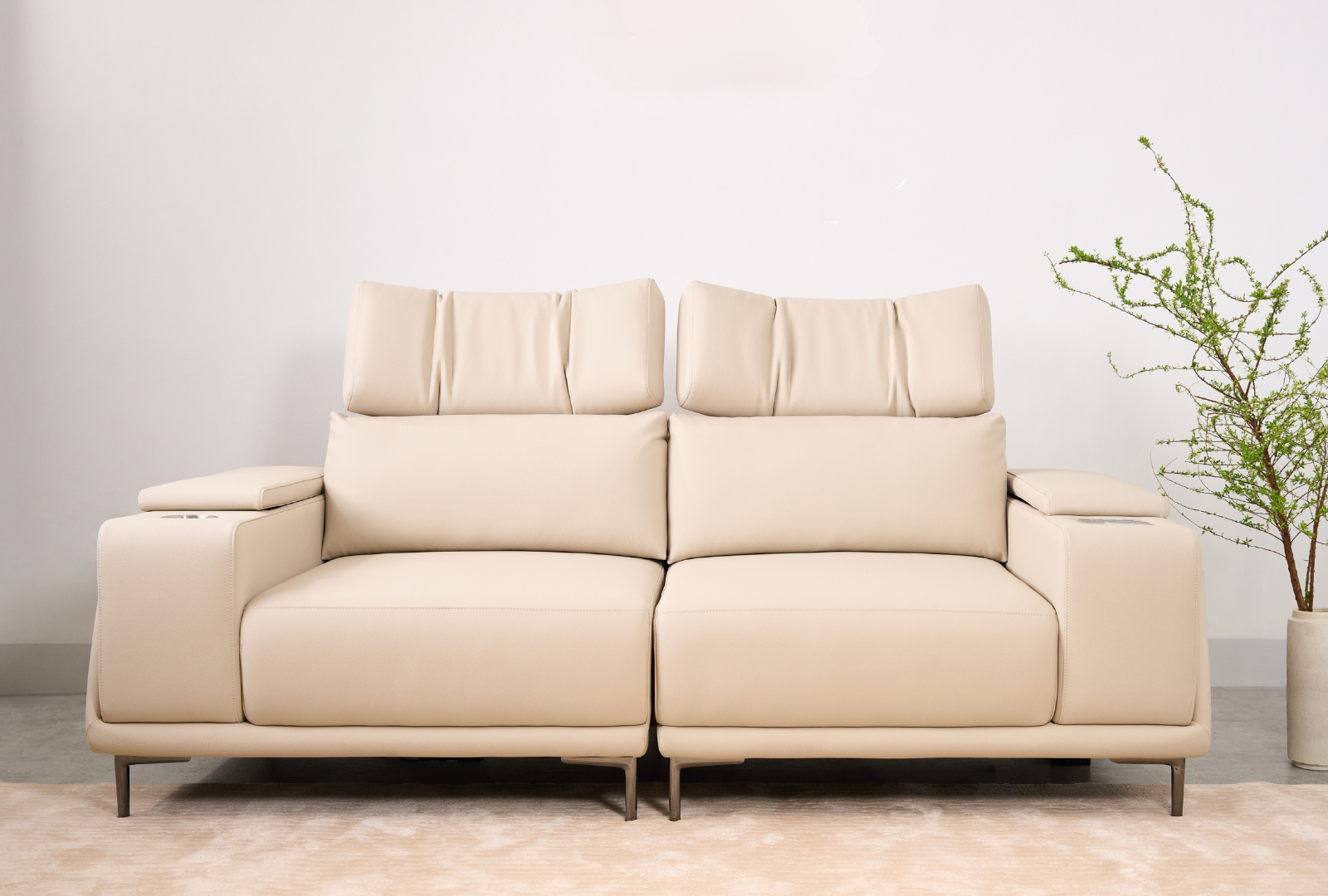 SOFA VALENCIA CHỈNH ĐIỆN ĐA TIỆN ÍCH BẰNG DA SILICON NHẬP KHẨU CAO CẤP (3 CHỖ / 4 CHỖ)