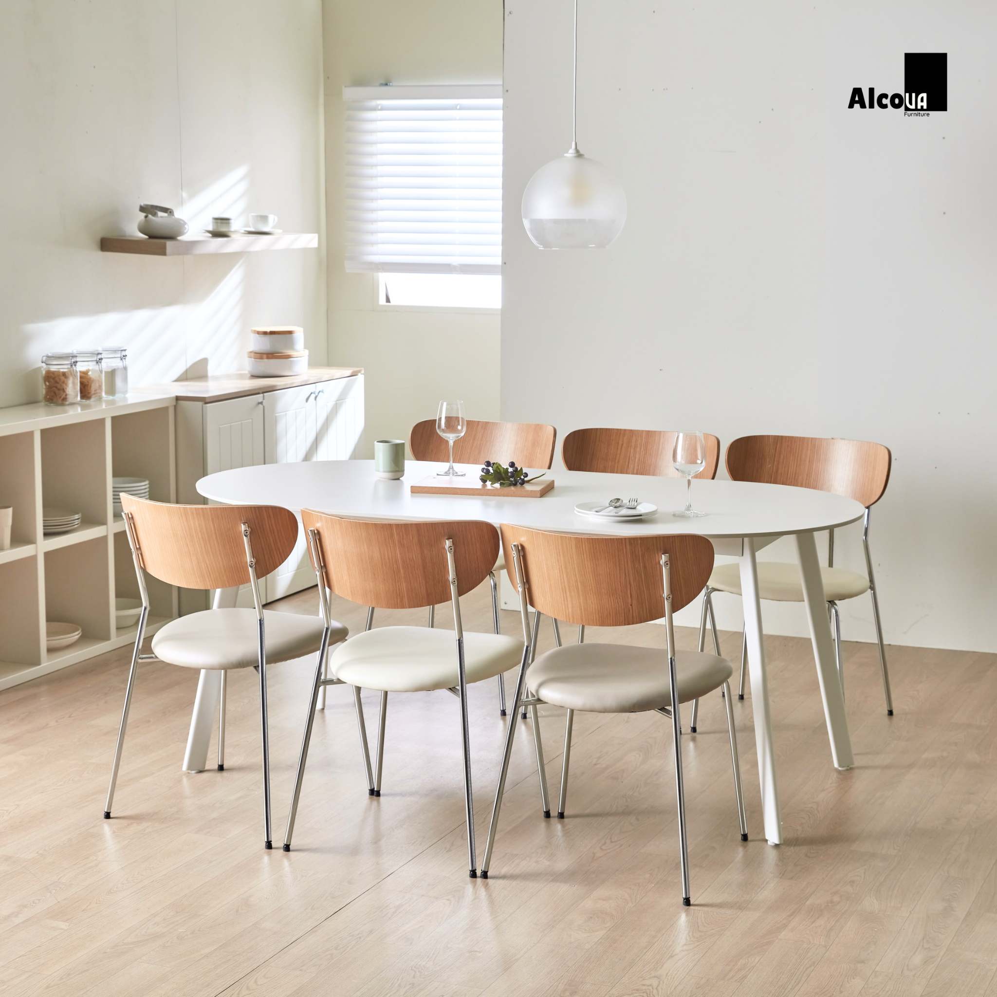 BÀN ĂN CERAMIC NHẬP KHẨU BROWNIE (4 CHỖ / 6 CHỖ)