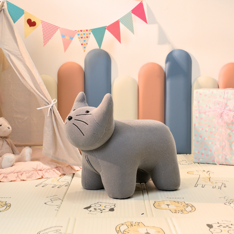 GHẾ HÌNH THÚ CƯNG MÈO Ú