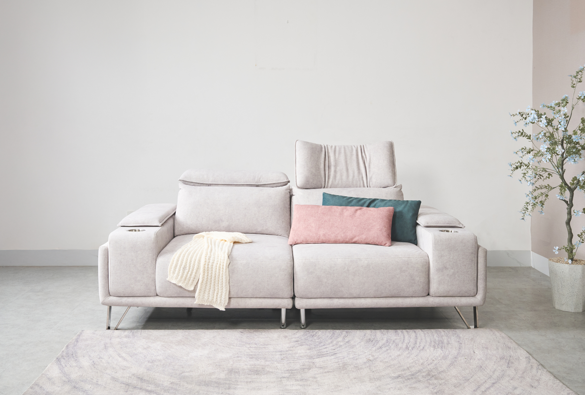 SOFA MILAN CHỈNH ĐIỆN THÔNG MINH BẰNG VẢI MAXTRYTEX NHẬP KHẨU CAO CẤP (3 CHỖ / 4 CHỖ)