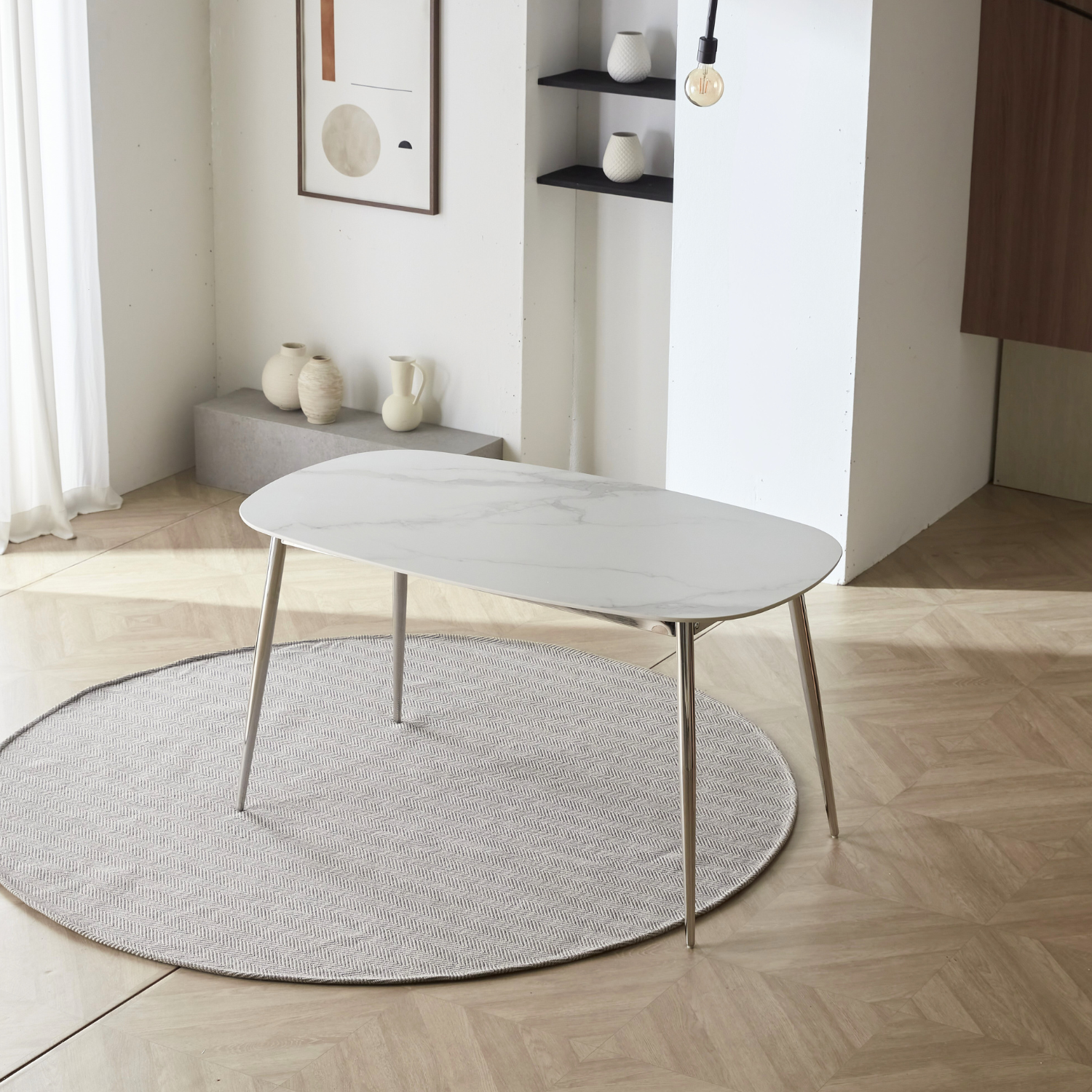 BÀN ĂN M12T CERAMIC NHẬP KHẨU (4 CHỖ / 6 CHỖ)