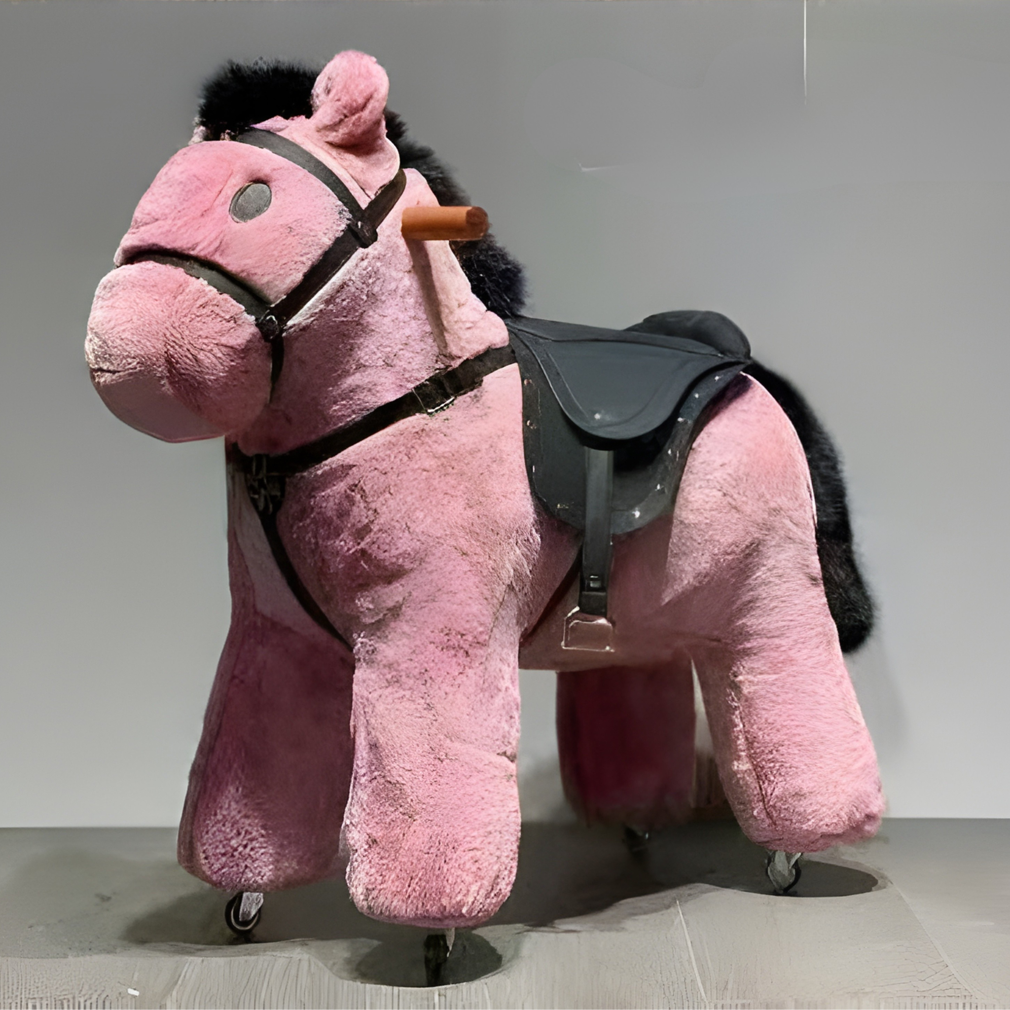 GHẾ HÌNH THÚ BÁNH XE PULLEY HORSE