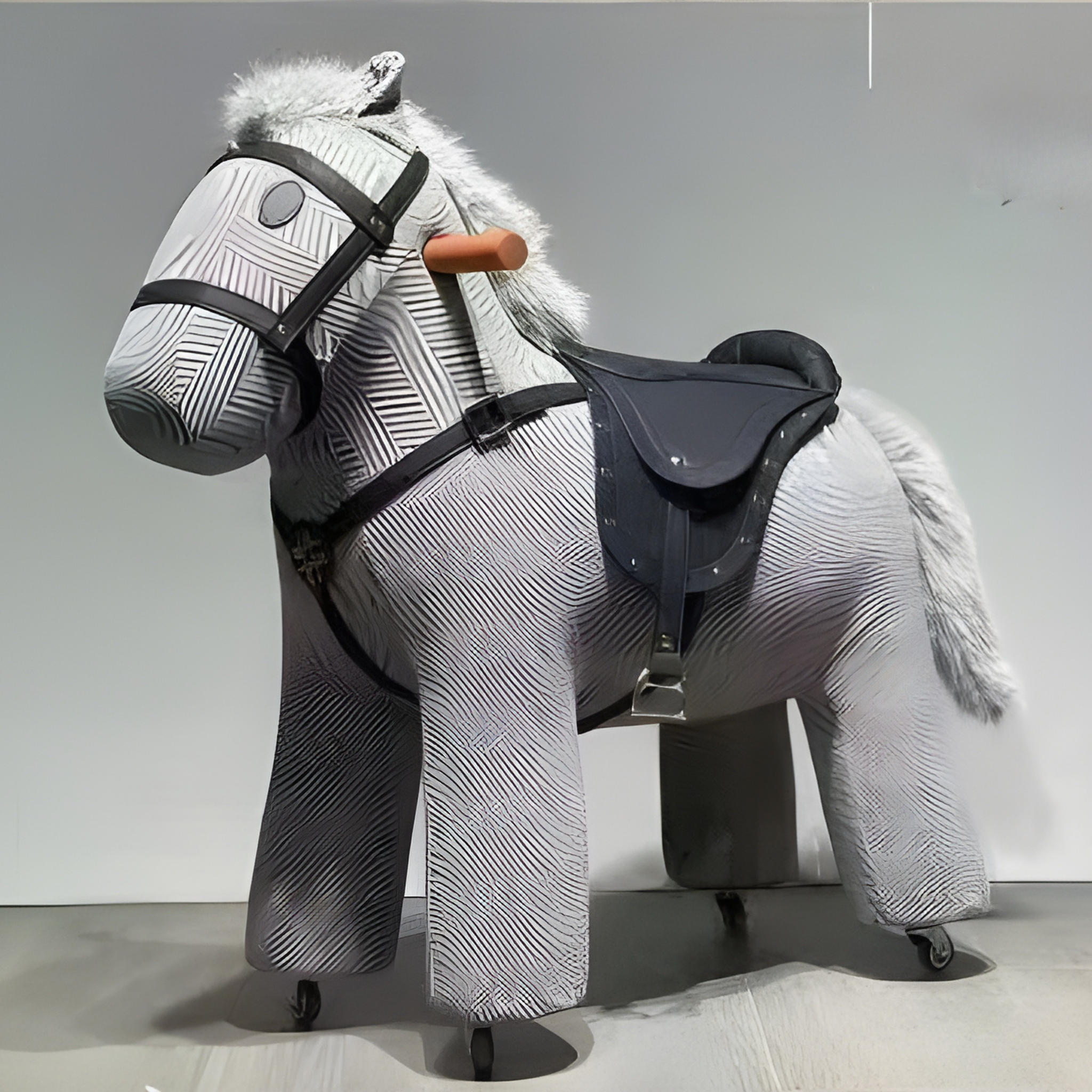 GHẾ HÌNH THÚ BÁNH XE PULLEY HORSE