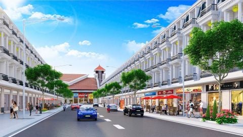Chính thức mở bán giỏ hàng đặc biệt: 5 căn nhà phố thương mại duy nhất đấu lưng dãy tiệm vàng