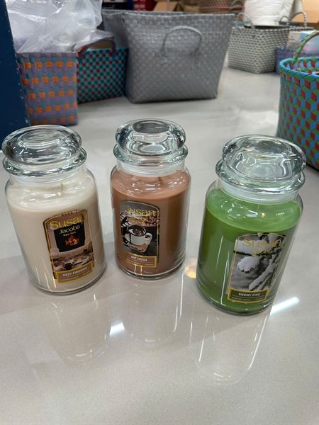 Susan Jacobs- Nến Hũ Thủy tinh