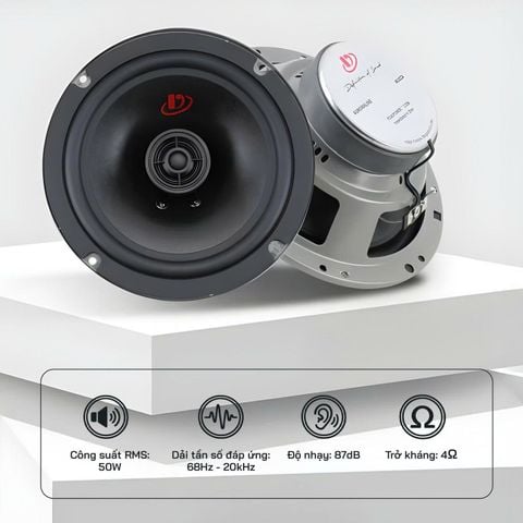  Dego AU65X 50W 6.5 inch Loa Dành Cho Xe Ô Tô 