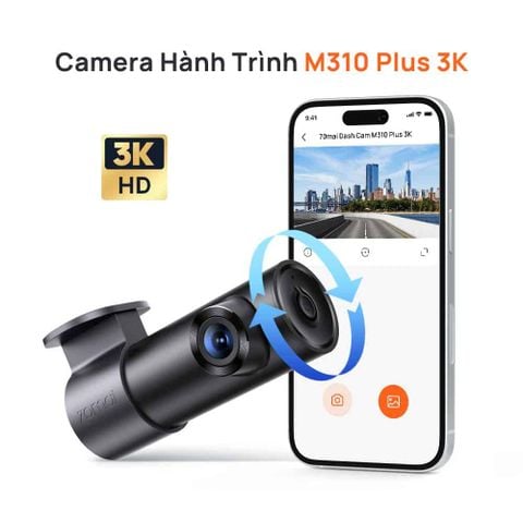  70mai M310 3K Bản Quốc Tế Thẻ Nhớ 64GB 