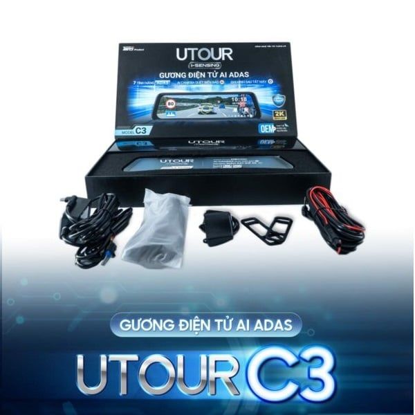  Gương điện tử AI Adas Utour C3 