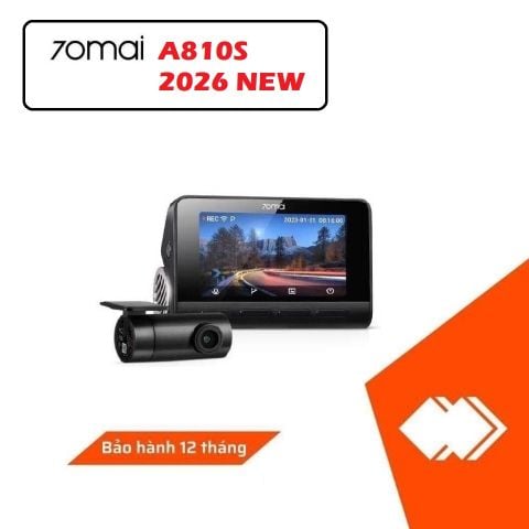  70mai A810S 4K Bản Quốc Tế Thẻ Nhớ 64GB 