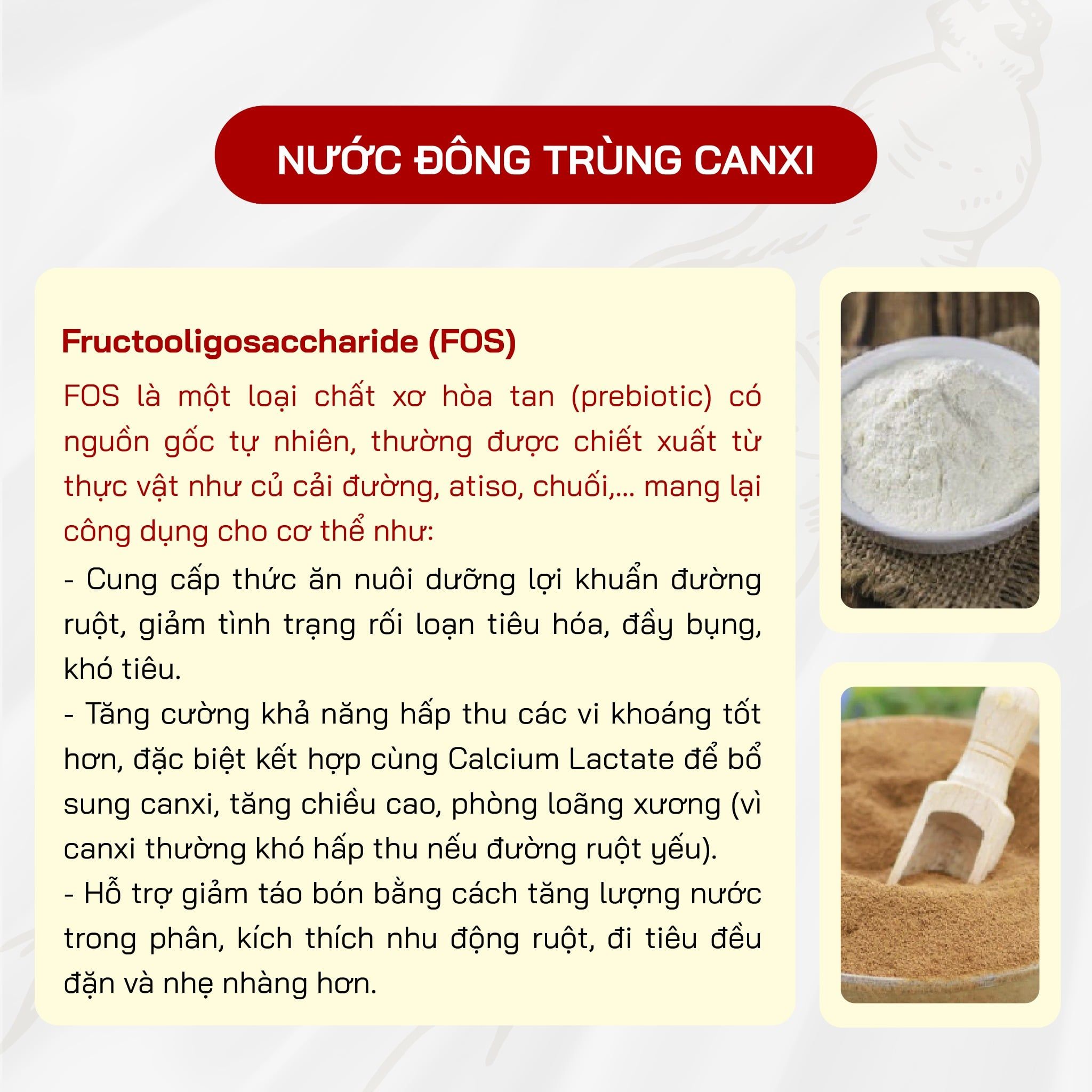  Nước Đông Trùng Canxi KHealth DONGBANGPO 