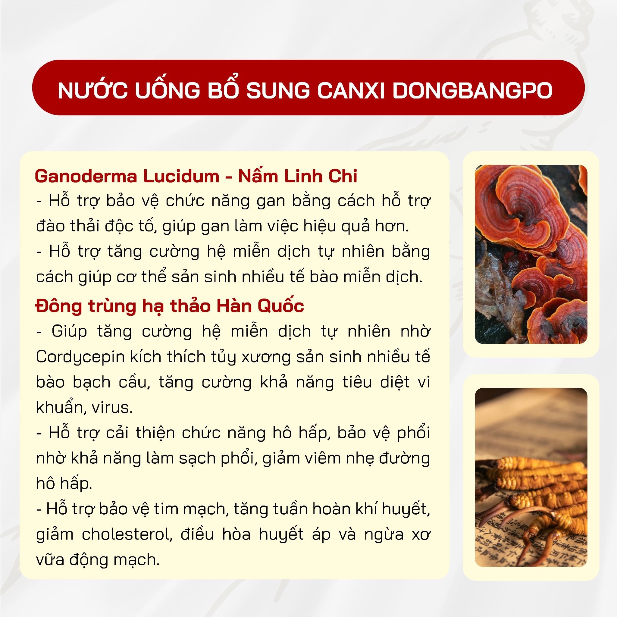  Nước Uống Bổ Sung Canxi KHealth DONGBANGPO 
